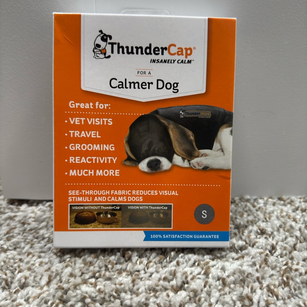 ThunderCap by Thunderworks Calming Cap for Dogs (Small)